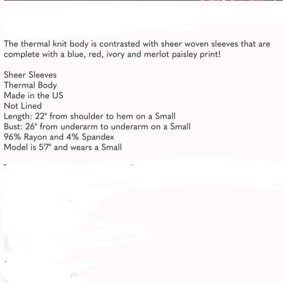 Billow Sleep Top - Picture 4 of 4